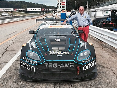 Turner Woodard At Road Atlanta - Aston Martins