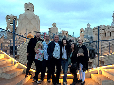 Woodard Family Trip To Barcelona And London