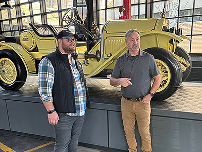 Robbie Wolfe Of American Pickers Visits The Stutz'