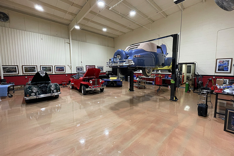 Team Woodard Racing Garage